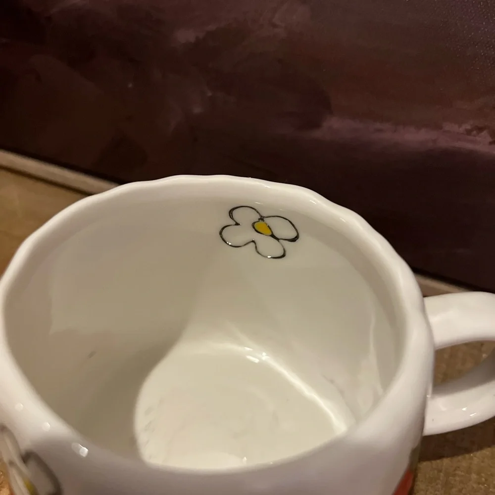 Hand-Painted Strawberry Ceramic Mug 🍓